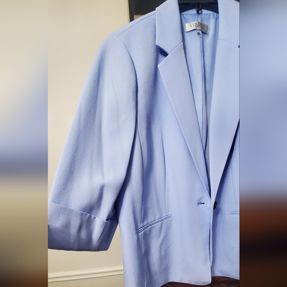 NWT Kasper Woman Light Blue Color Jacket; Lined; Szs 18W & 20W; $55 Each. - Picture 5 of 13